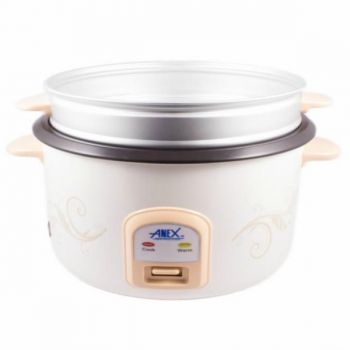 Anex AG 2023 Deluxe Rice Cooker White